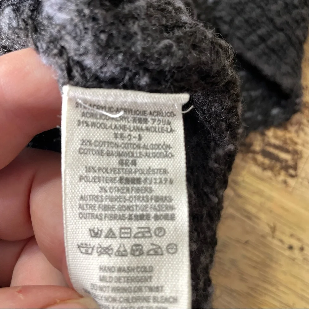 Free People Jeepster Honeycomb Sweater in‎ Gray Medium